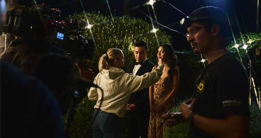 Scenes from Leonlite Commerical video production