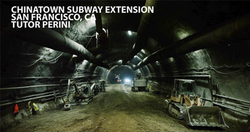 Construction site, video production for Tutor Perini