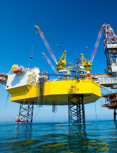 offshore industrial shoot