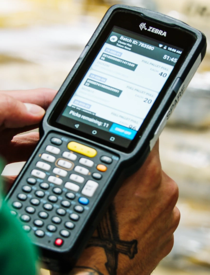Warehouse technology captured for 3PL video production